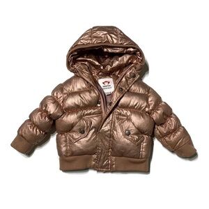 Appaman baby’s 12-18Y rose gold pilfer jacket